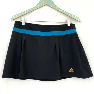Adidas Climalite Skort L Black Blue Stripe